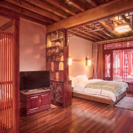 Shaxi Aoding Courtyard Bed & Breakfast Jianchuan Eksteriør bilde