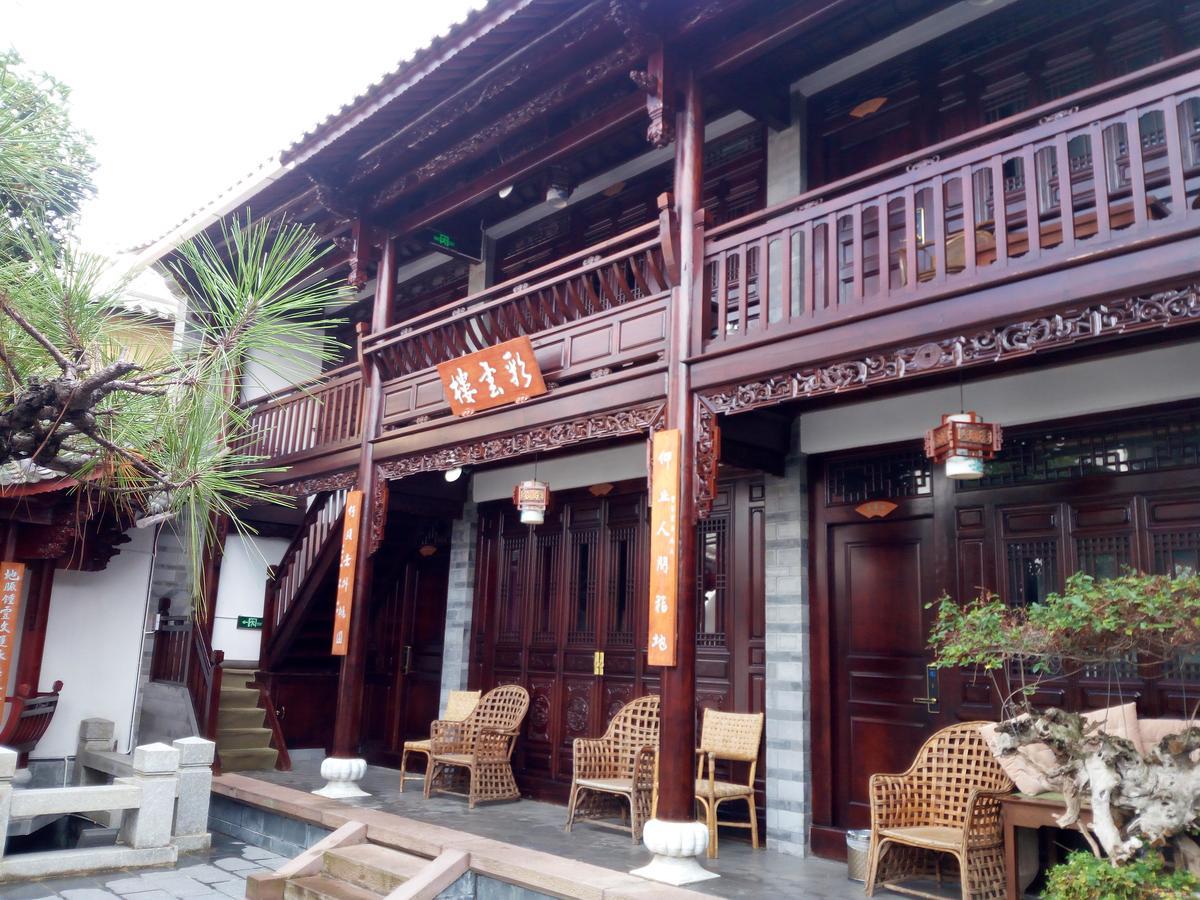 Shaxi Aoding Courtyard Bed & Breakfast Jianchuan Eksteriør bilde