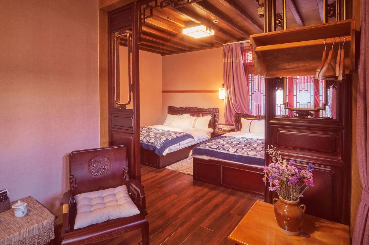 Shaxi Aoding Courtyard Bed & Breakfast Jianchuan Eksteriør bilde
