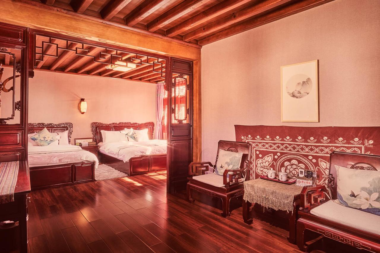 Shaxi Aoding Courtyard Bed & Breakfast Jianchuan Eksteriør bilde