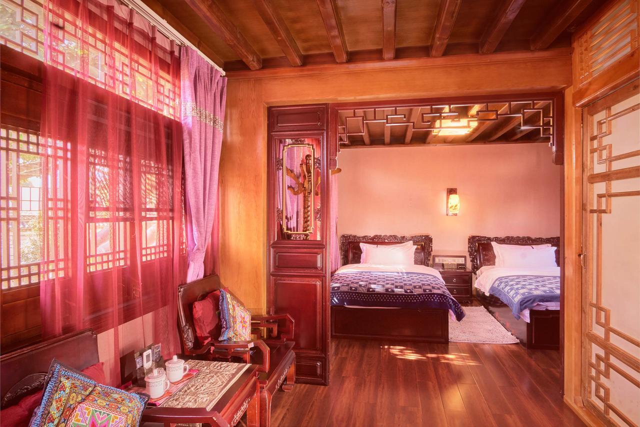 Shaxi Aoding Courtyard Bed & Breakfast Jianchuan Eksteriør bilde