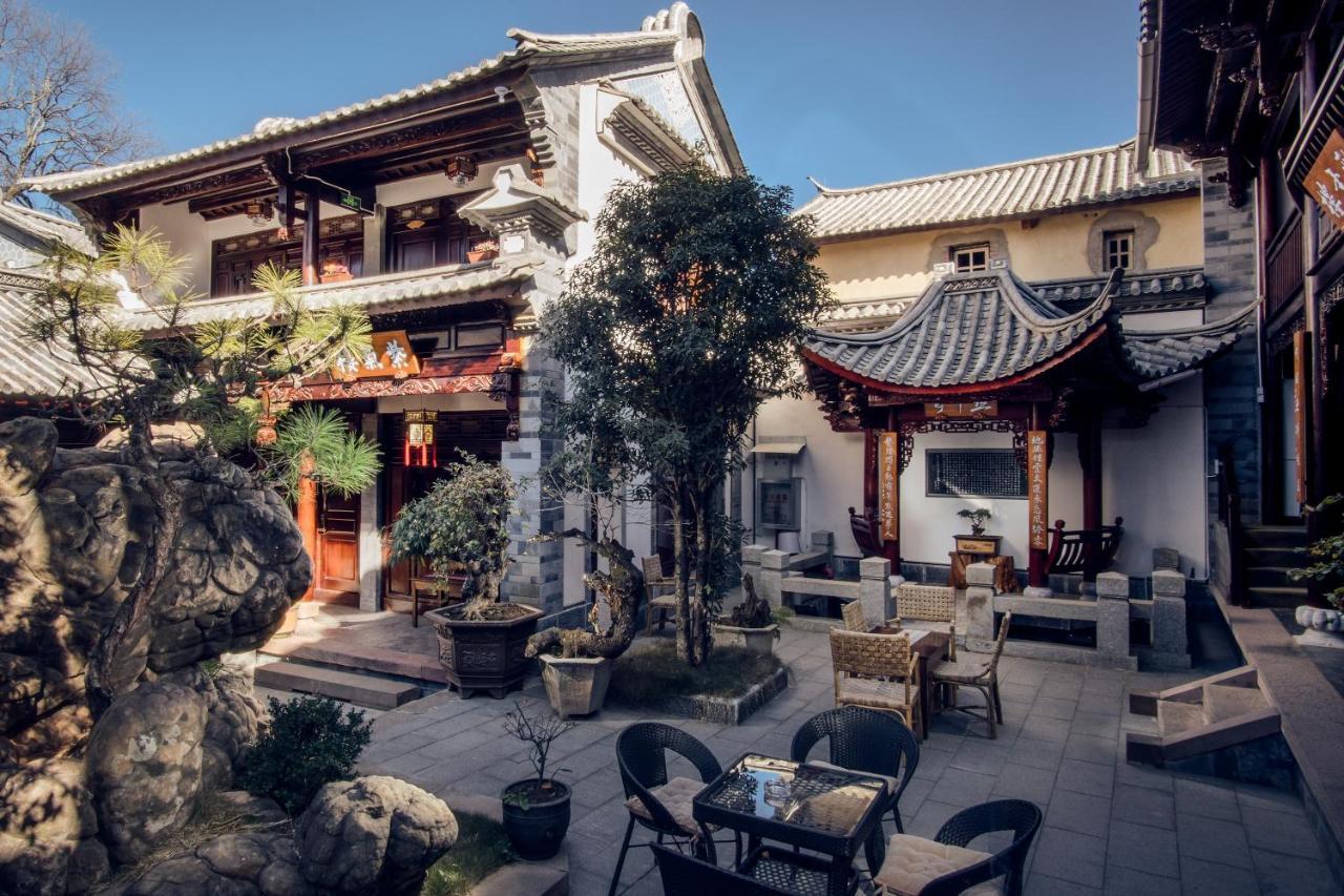Shaxi Aoding Courtyard Bed & Breakfast Jianchuan Eksteriør bilde